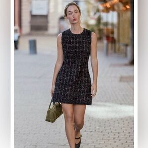 Zara knit Tweed Dress